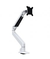 Suport gas-lift Multibrackets pentru 1 monitor 15″–32″, VESA 75/100, max. 10 kg, alb