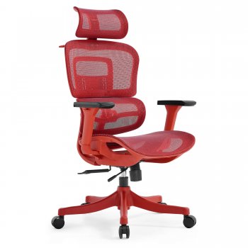 Scaun ergonomic Krius-H, red